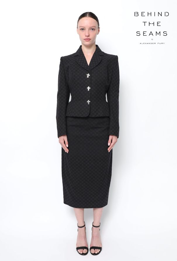 John Galliano RARE 1996 Broderie Anglaise Ensemble - 1