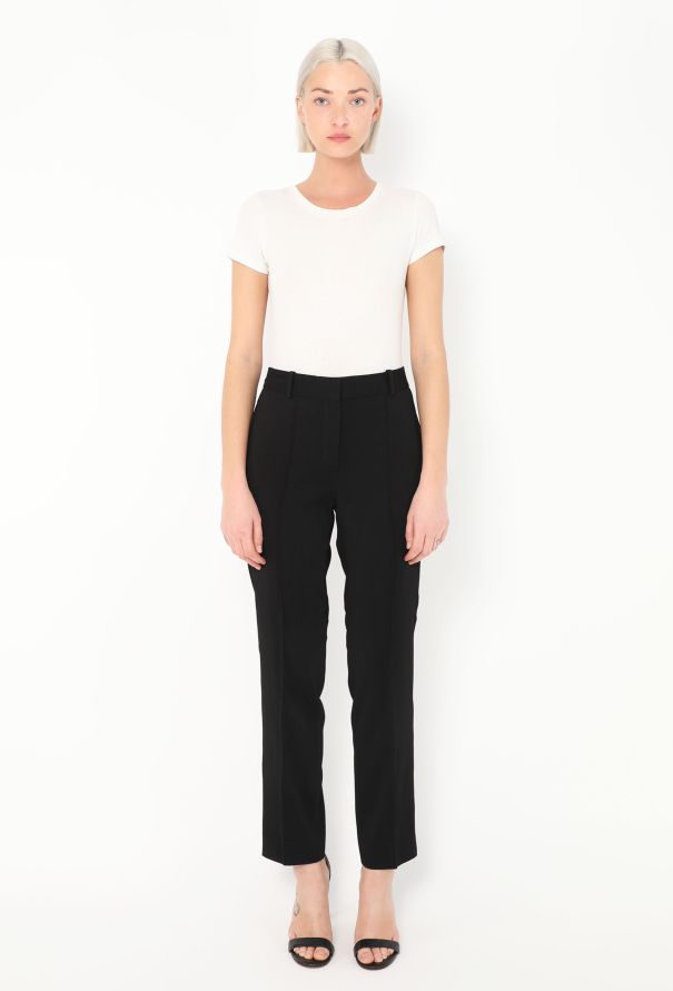 Céline Tapered Crêpe Trousers - 1