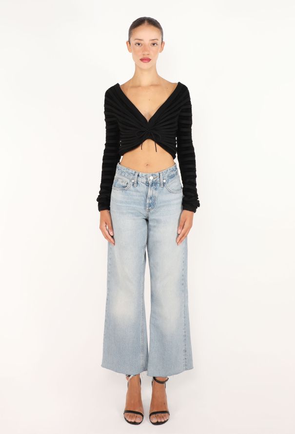 Alaïa Chenille Off-Shoulder Top, S/S 2023 - 1