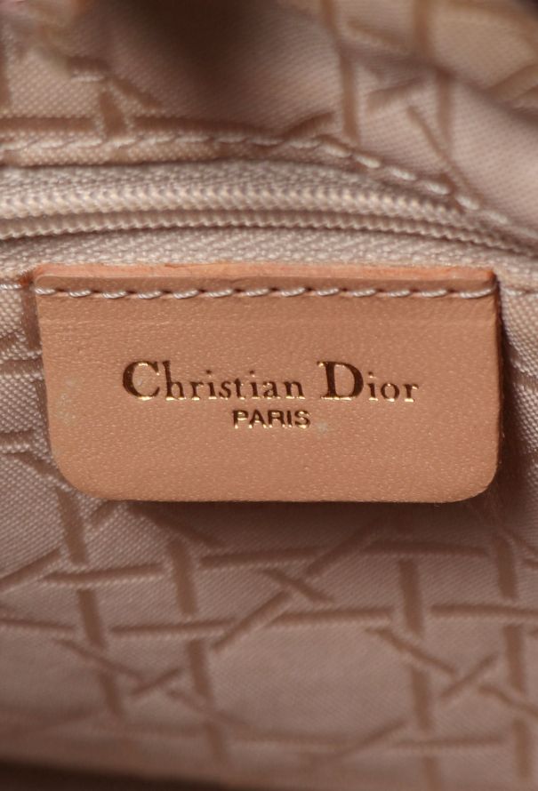 Dior Brown Patent Medium Lady Dior - 12