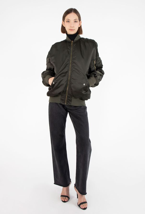 Balenciaga 2016 Reversible MA-1 Bomber Jacket - 4