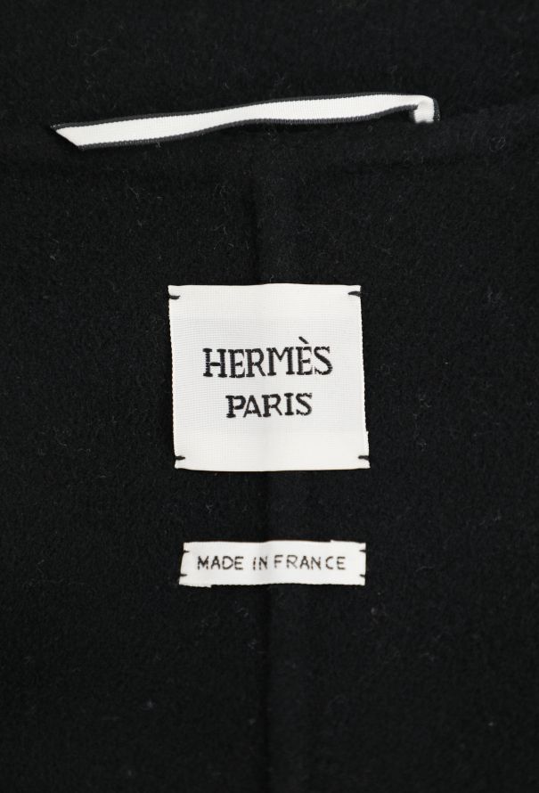Hermès 2024 Bicolor Belted Cashmere Jacket - 7