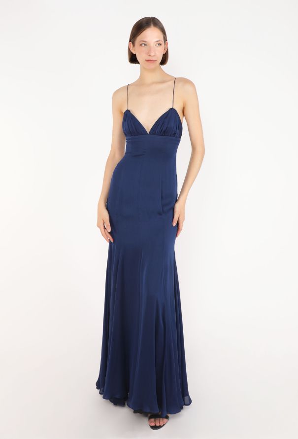 '90s Escada Silk Slip Dress - 1