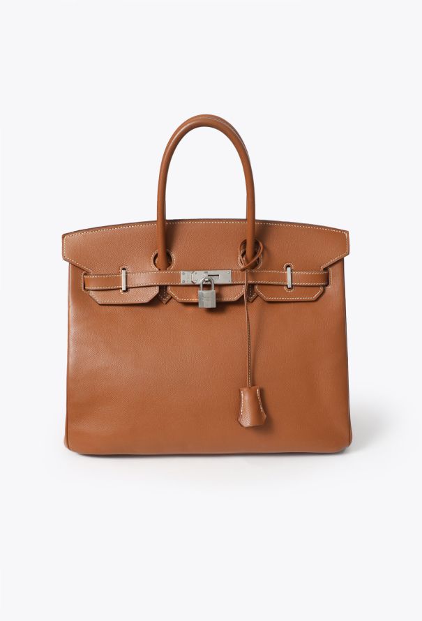 Hermès Stunning Gold Epsom Birkin 35 - 1