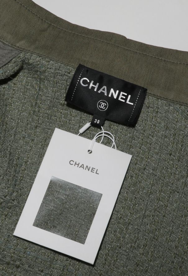 Chanel Cuba Tweed Military Shirt, Resort 2017 - 7