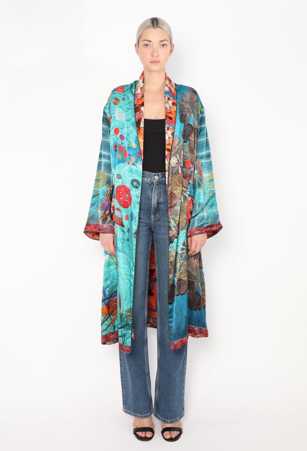 World Treasures Bokja 2023 Reversible Silk Kaftan - 2