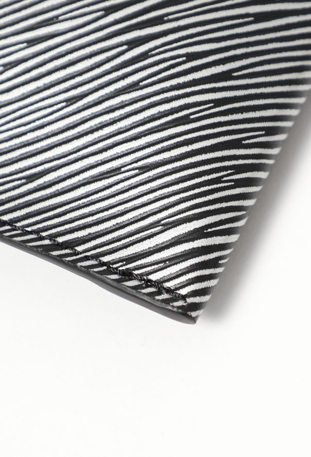 Louis Vuitton Silver Epi Envelope Pouch - 8 Louis Vuitton Silver Epi Envelope Pouch - 8