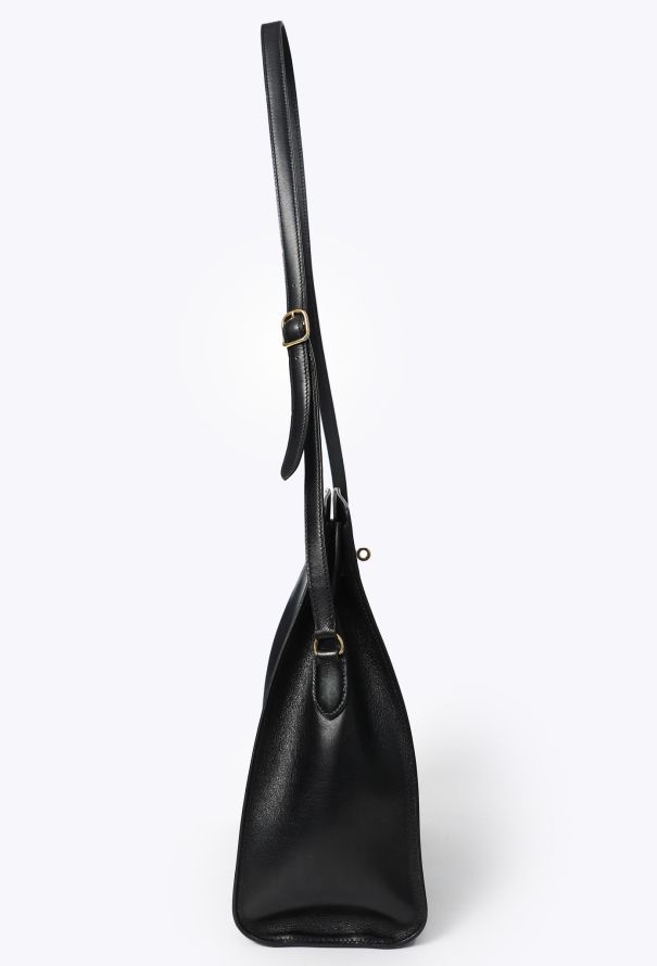 Hermès Rare Vintage Black Box Kelly Sport GM - 5