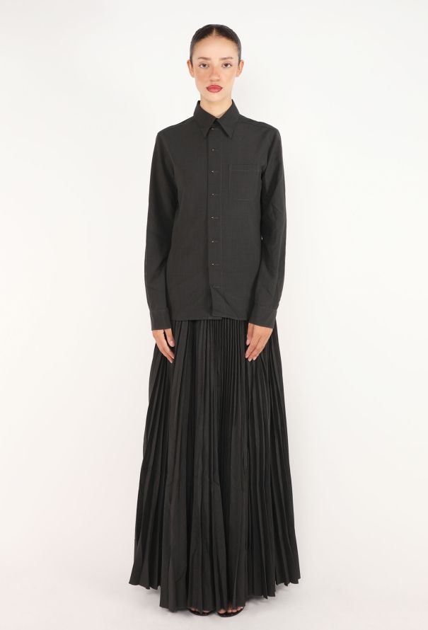 Jean Paul Gaultier Pleated Skirt Ensemble, 2000s - 3