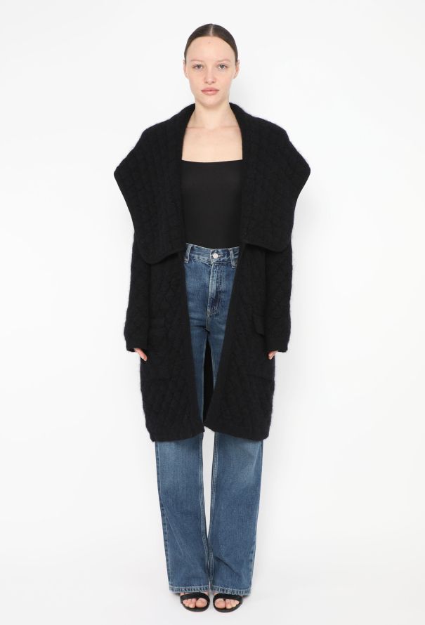 Balmain 2019 Quilted Mohair Cardigan - 3 Balmain 2019 Quilted Mohair Cardigan - 3