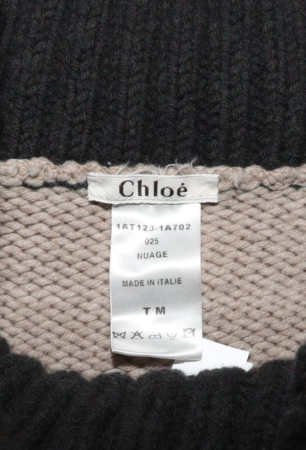 Chloé 2001 Collegiate Knit Turtleneck - 6