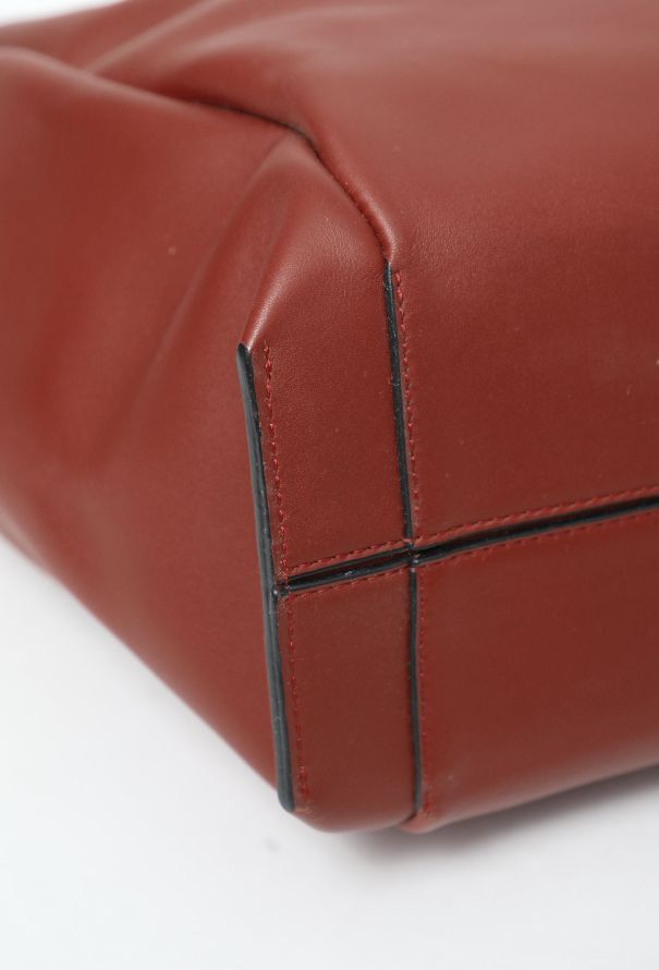 Loewe F/W 2021 Medium Flamenco Tote Bag - Rust - 8