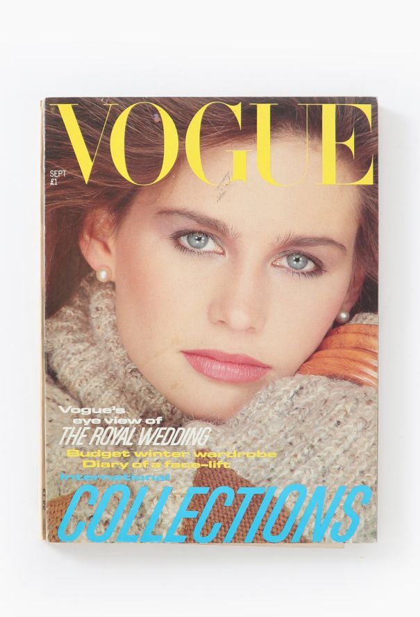 VOGUE UK 1981 Demarchelier Autumn Set - 4 VOGUE UK 1981 Demarchelier Autumn Set - 4