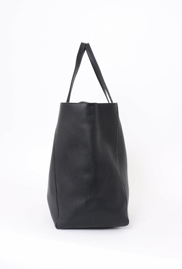 Céline Black Phantom Cabas Tote Bag - 4