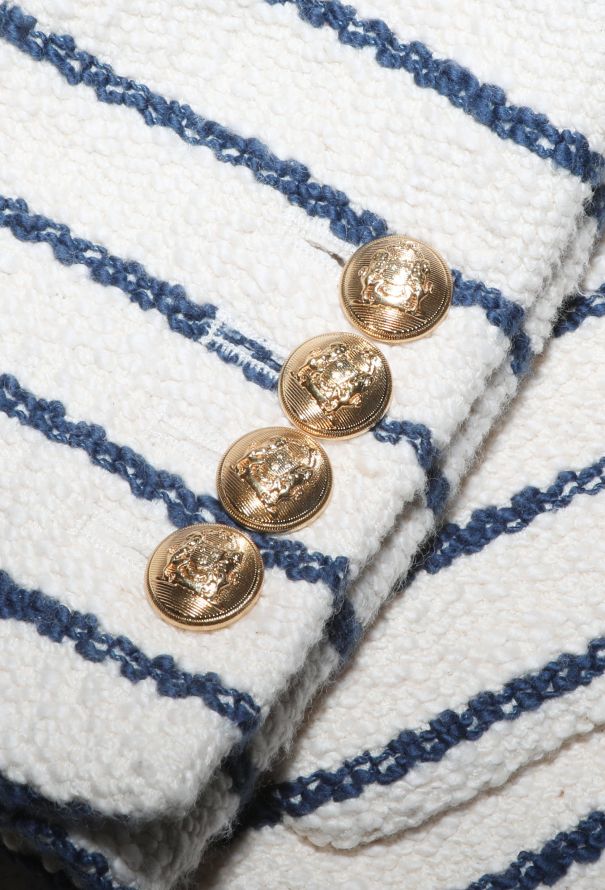 Céline 2023 Bouclé Marinière Jacket - 7