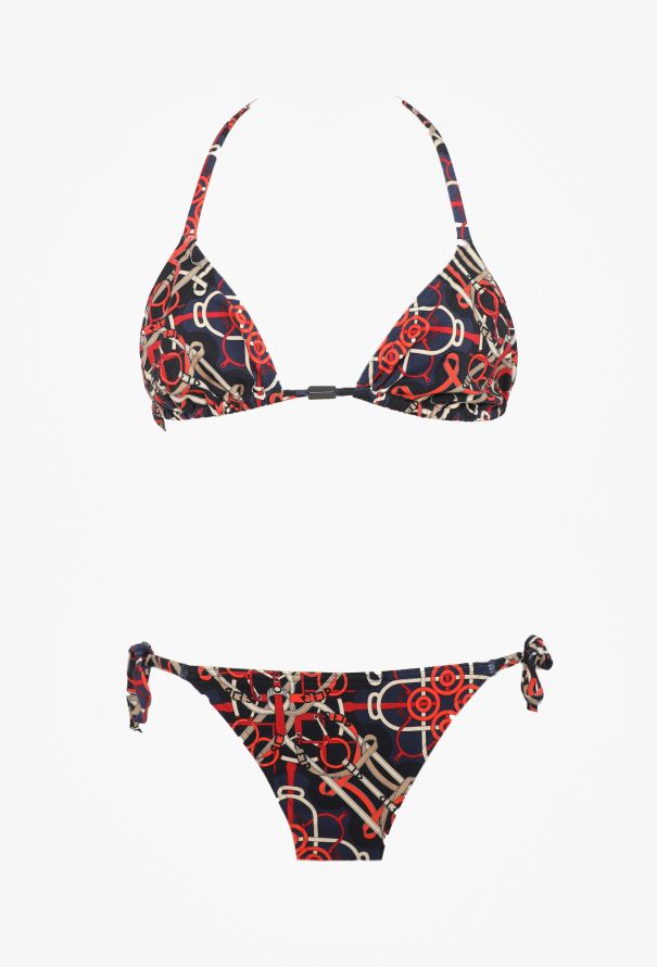 Hermès 'Eperon d'Or' Printed Bikini - 1