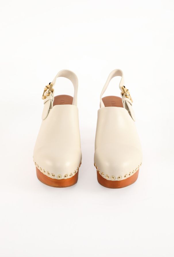 Chloé Jeannette Studded Clogs, 2025 - 2