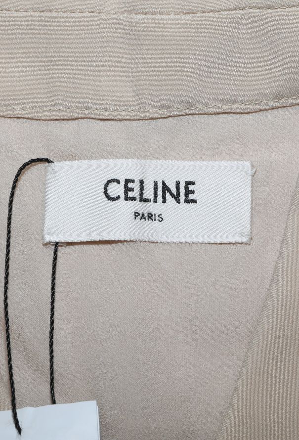 Céline 2019 Crêpe Safari Dress - 4