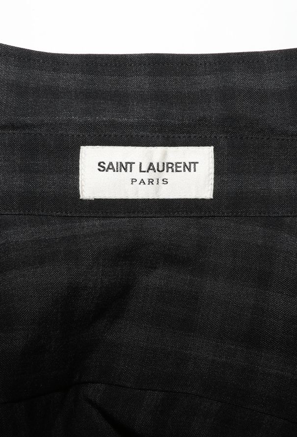 Saint Laurent 2014 Plaid Flannel Shirt - 5