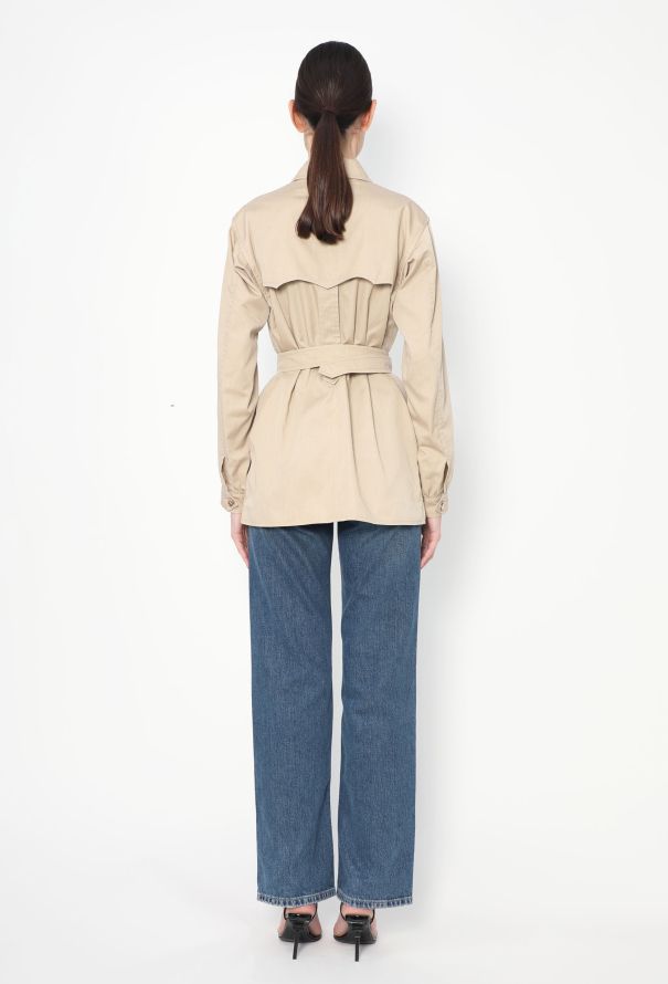 Saint Laurent COLLECTOR Early '70s Belted Safari Jacket - 5