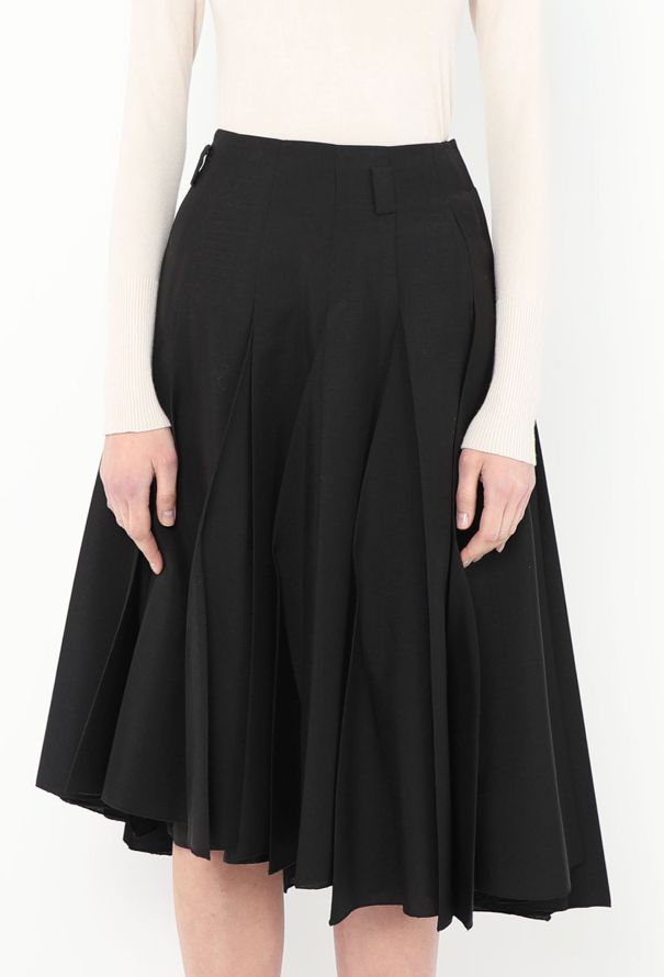 F/W 2022 Pleated A-Line Skirt - Prada | Authentic & Vintage