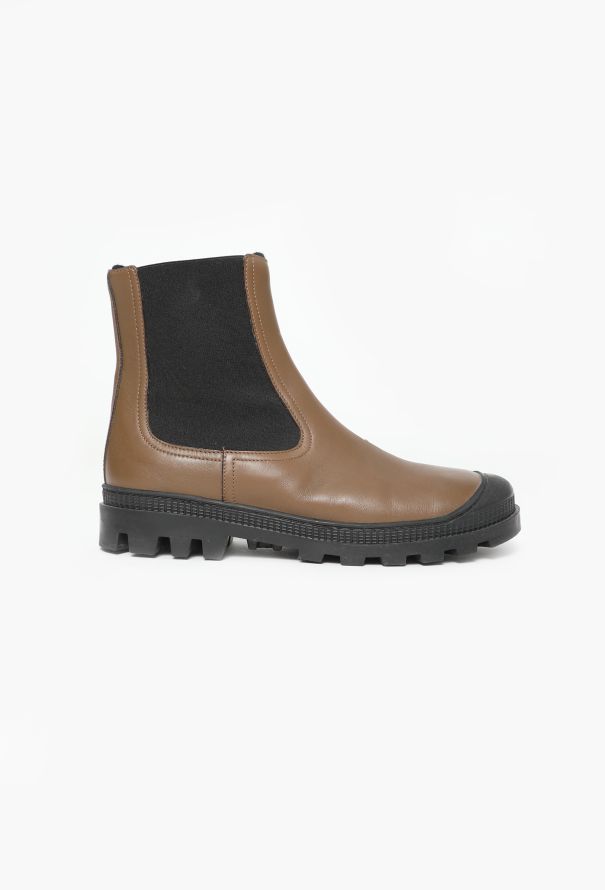 Loewe F/W 2021 Rubber Capped Chelsea Boots - 1