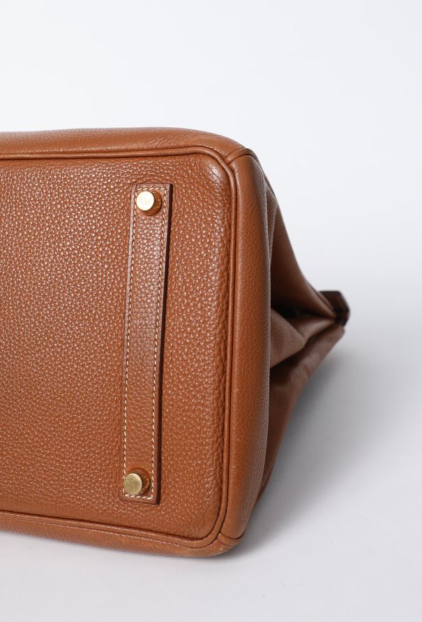 Hermès Beautiful Gold Togo Birkin 35 - 9