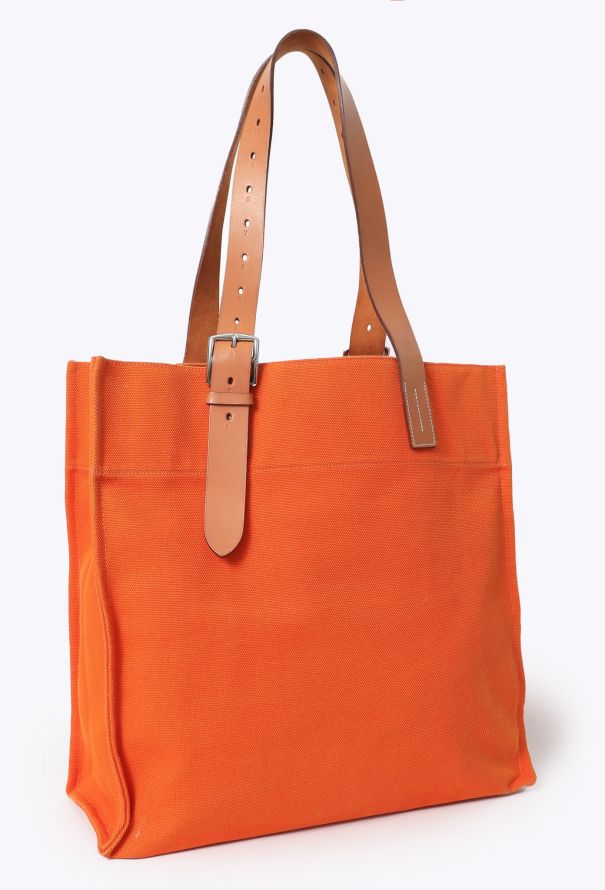 Hermès 2010 Étrivière Toile Shopping Tote Bag - 2