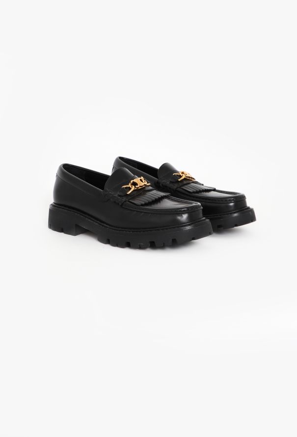 Céline 2022 Margaret Chainlink Loafers - 3