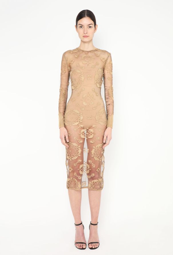 Givenchy HAUTE COUTURE Fall 1999 Distressed Layered Tunic - 4 Givenchy HAUTE COUTURE Fall 1999 Distressed Layered Tunic - 4