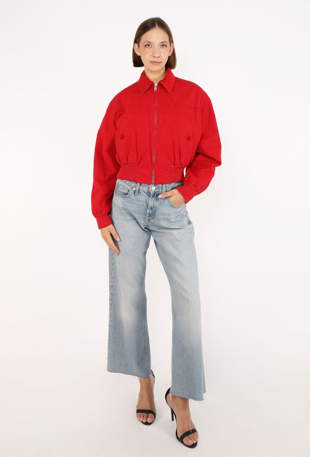 Prada Cropped Bomber Jacket, S/S 2025 - 1