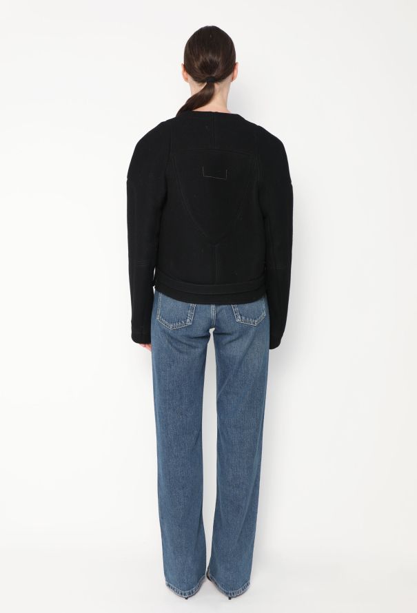 Balenciaga 2006 Felted Cocoon Jacket - 3 Balenciaga 2006 Felted Cocoon Jacket - 3