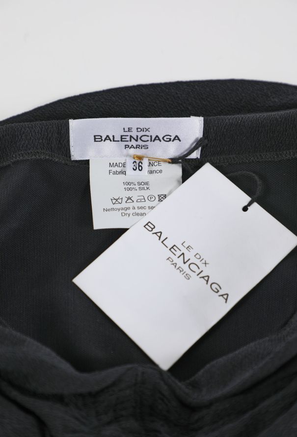 Balenciaga Le Dix 2002 Cascading Bustier Dress - 5