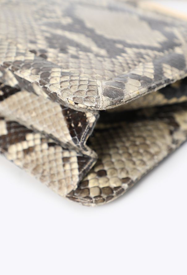 Judith Leiber Python Top-Handle Clutch Bag - 11