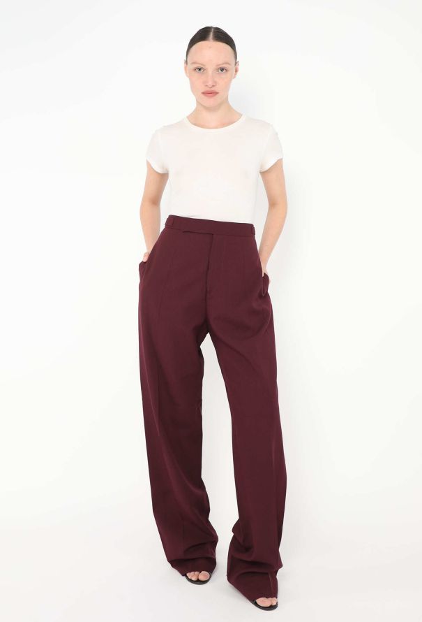 Céline Belted Wide-Leg Trousers - 2