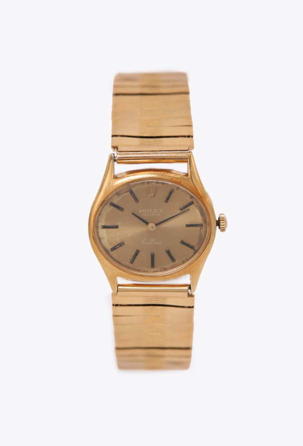 Rolex Elegant 18k Yellow Gold Cellini Watch - 1