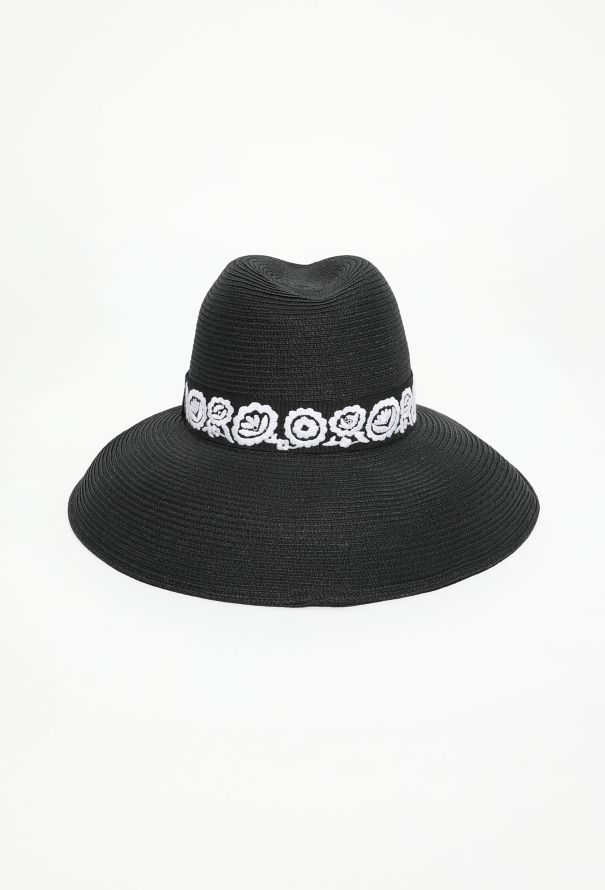 Dior Resort 2019 Embroidered Straw Hat - 4 Dior Resort 2019 Embroidered Straw Hat - 4