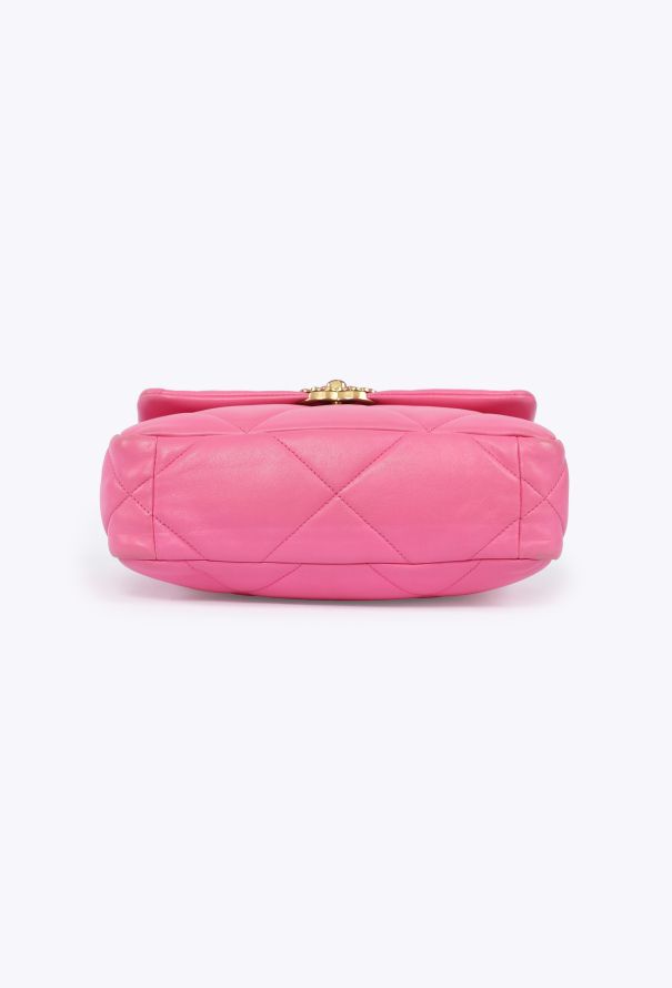 Chanel Pink 19 Medium Flap Bag - 8