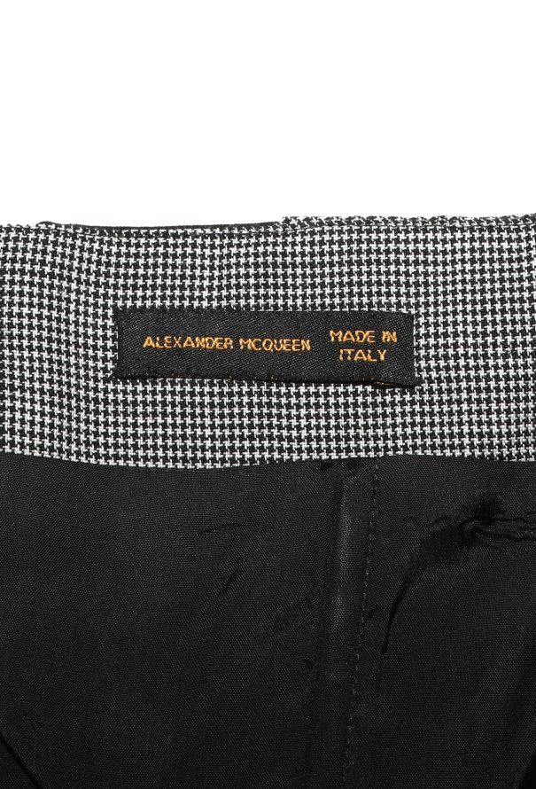 Alexander McQueen 'Untitled' Houndstooth Dress, S/S 1998 - 6