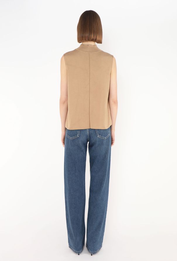 The Row 2022 Gianico Mock-Neck Vest - 4