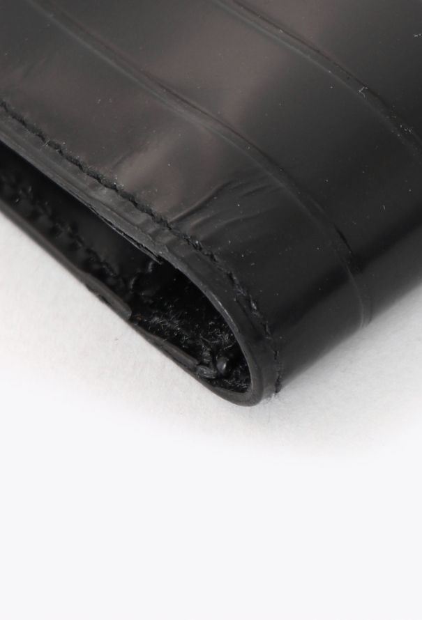 Dior Black Patent Long Wallet - 8