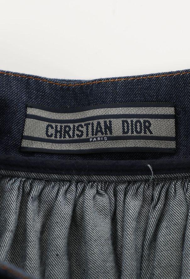 Dior Resort 2023 Denim Prairie Skirt - 6