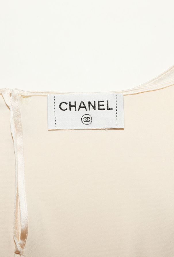 Chanel Silk Charmeuse Blouse - 5 Chanel Silk Charmeuse Blouse - 5