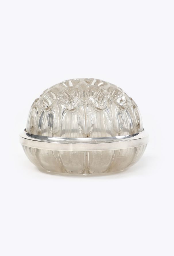 Vintage Objects & Decor 1940s Sterling & Glass Flower Pick - 1