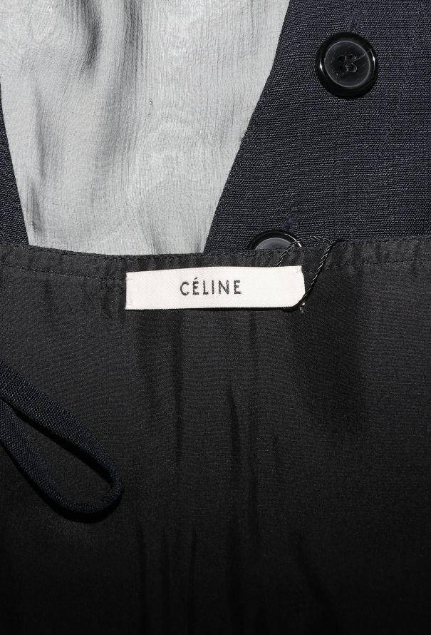 Céline Collector S/S 2017 Asymmetrical Wrap Dress - 5