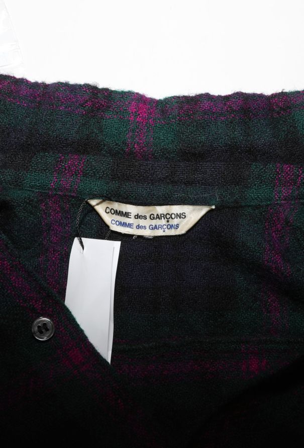 Comme des Garçons '90s Plaid Flannel Shirt - 6