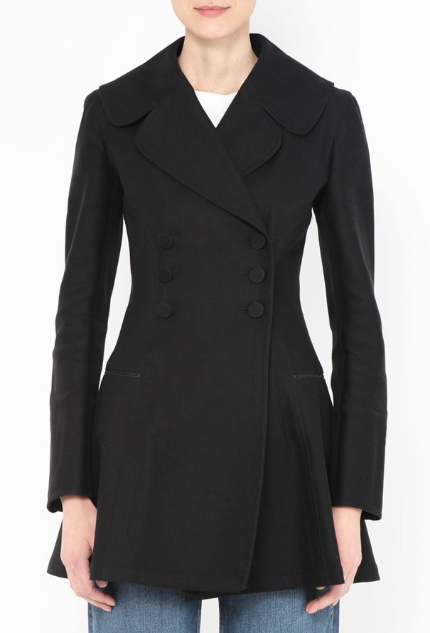 Alaïa 2010 Flared Skater Peacoat - 1