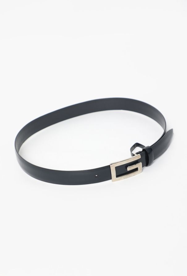 Gucci G Patent Leather Belt, F/W 1995 - 3