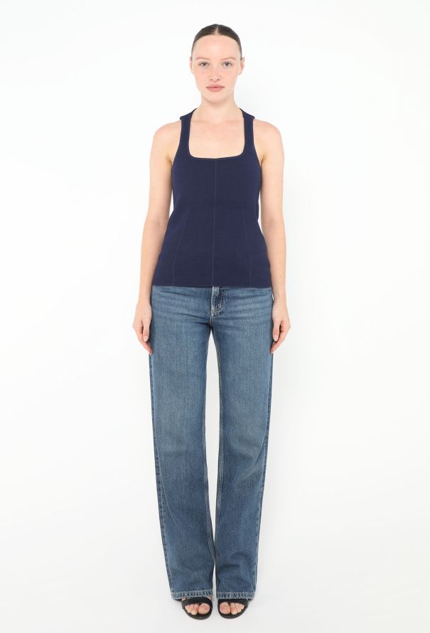 Khaite Ribbed Knit Tank Top - 2