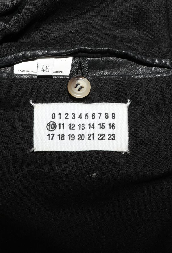 Maison Margiela Leather Bomber Jacket, 2008 - 7